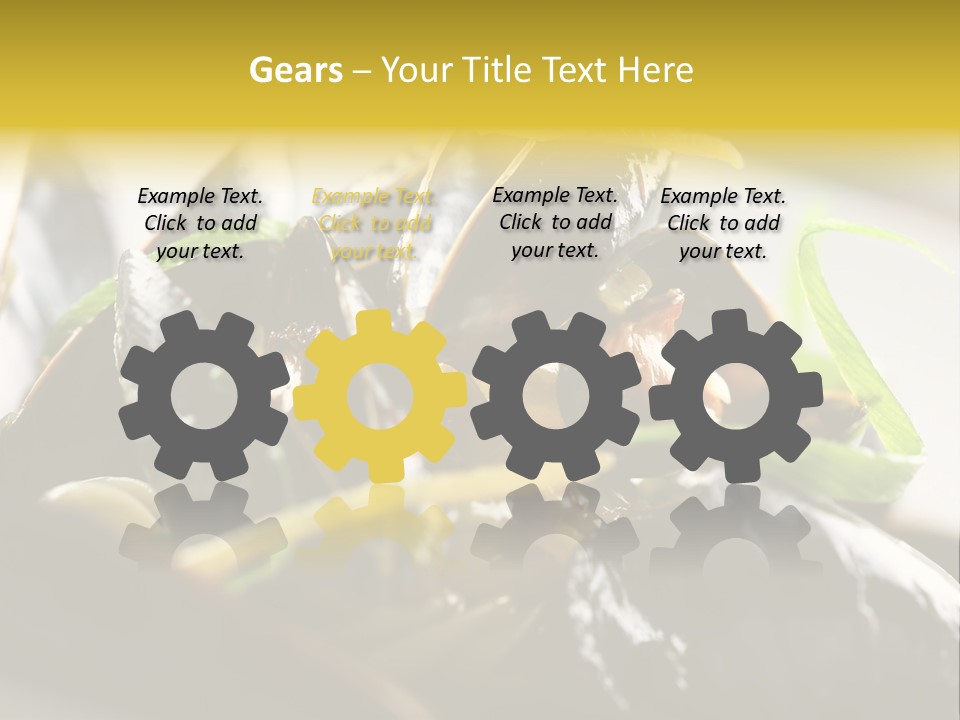 Macro Fish Closed PowerPoint Template