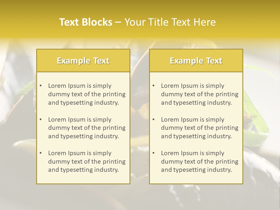 Macro Fish Closed PowerPoint Template