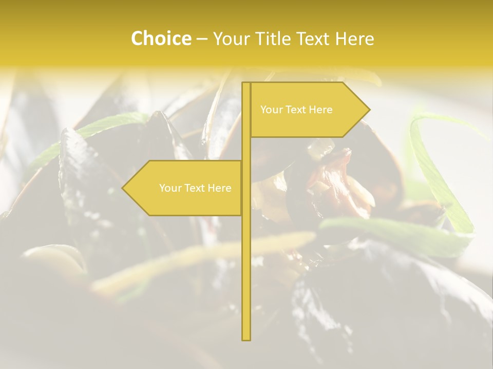 Macro Fish Closed PowerPoint Template