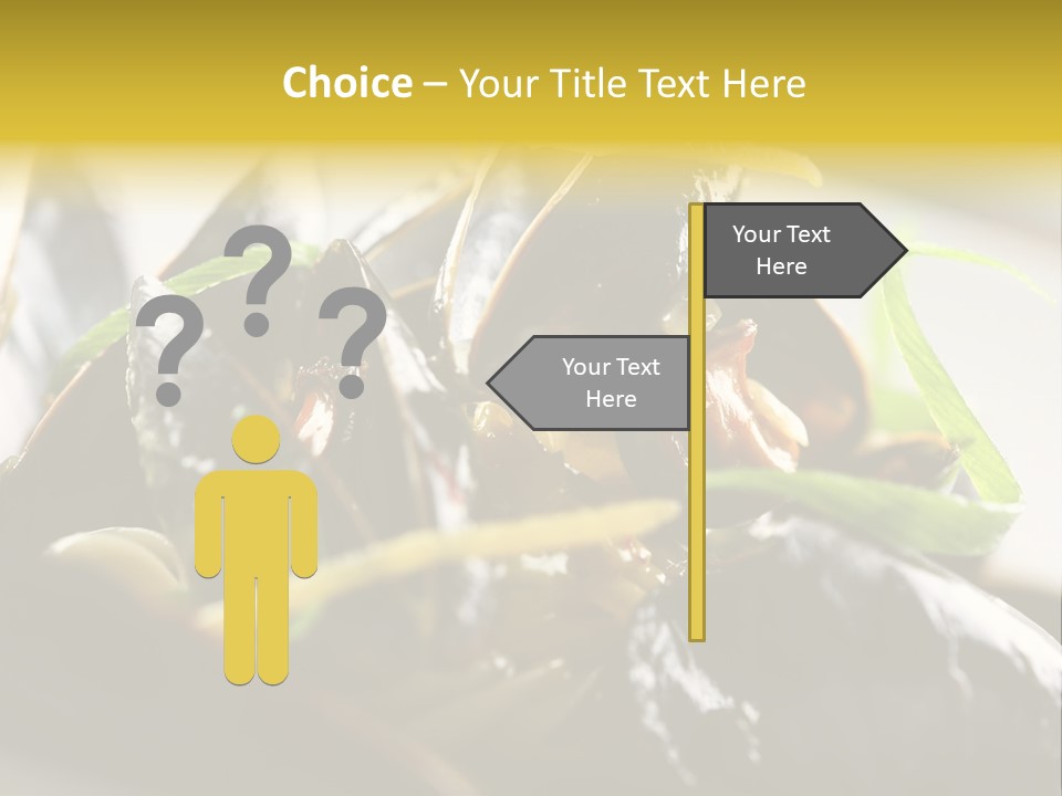 Macro Fish Closed PowerPoint Template