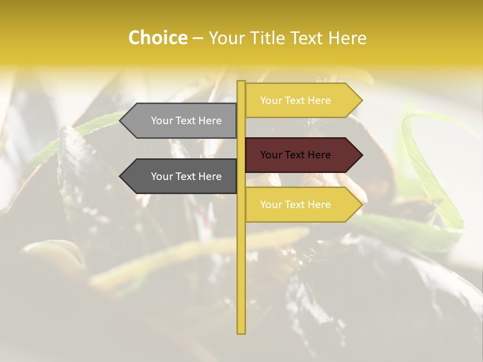 Macro Fish Closed PowerPoint Template