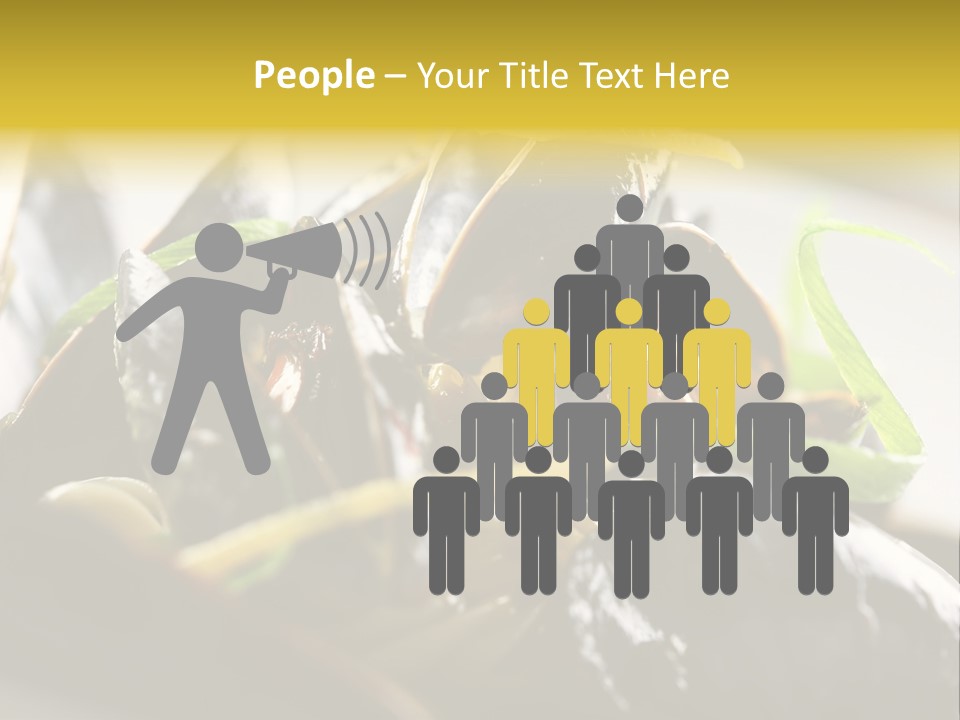 Macro Fish Closed PowerPoint Template