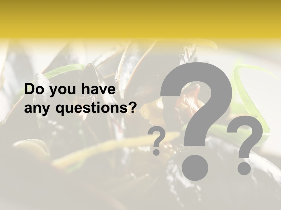 Macro Fish Closed PowerPoint Template