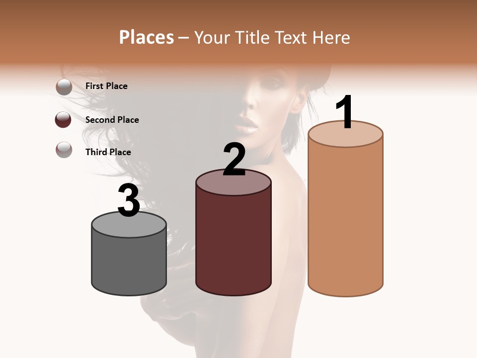 Vogue Figure Lady PowerPoint Template