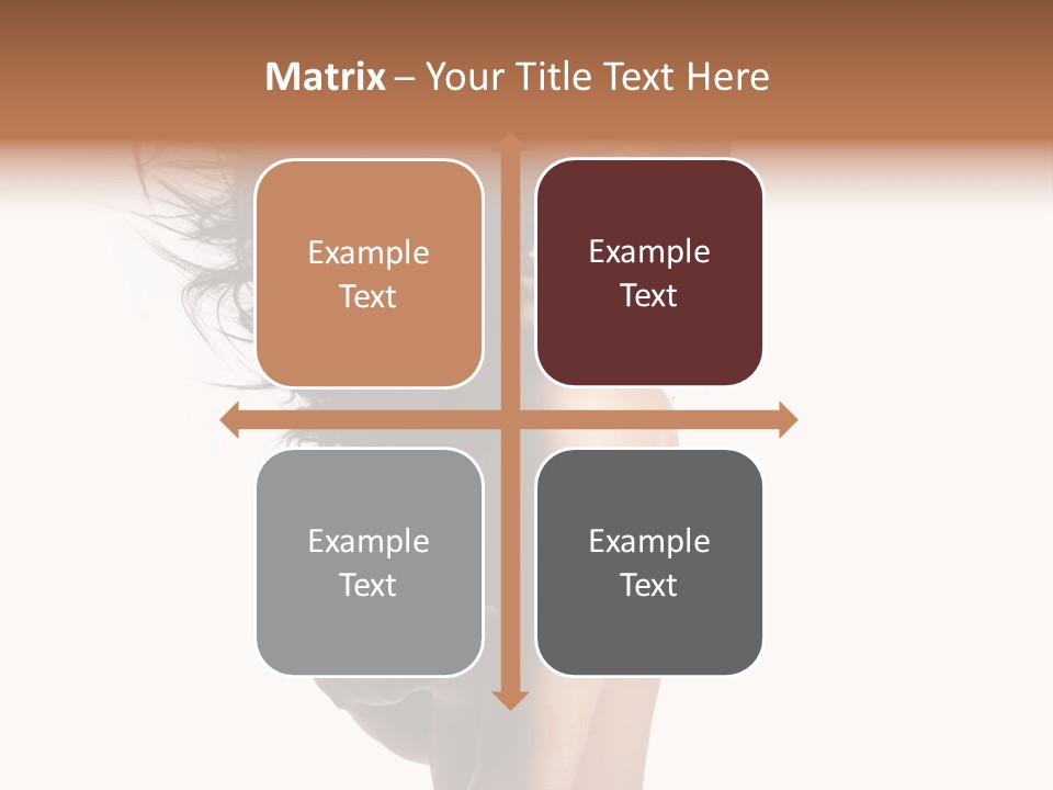 Vogue Figure Lady PowerPoint Template