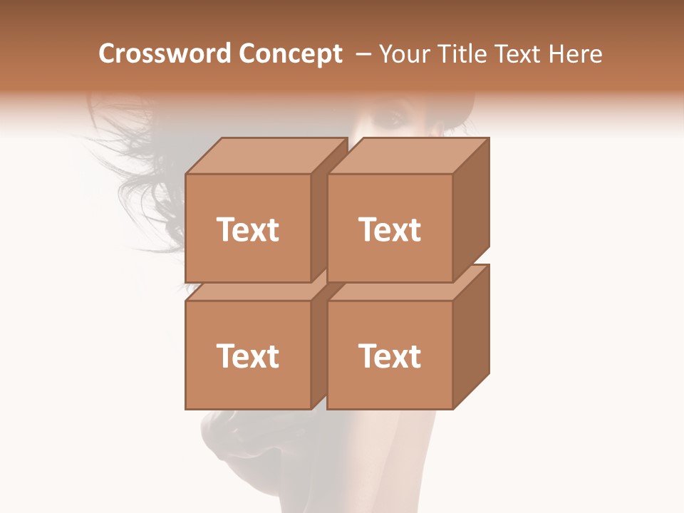 Vogue Figure Lady PowerPoint Template