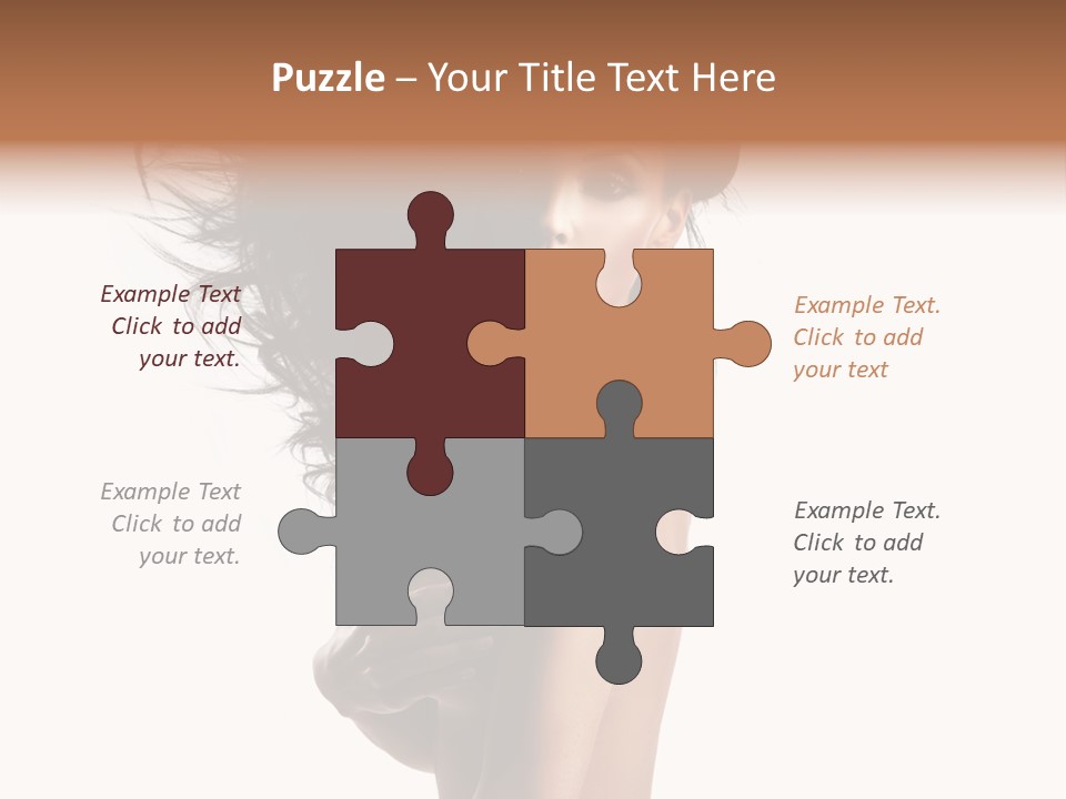 Vogue Figure Lady PowerPoint Template