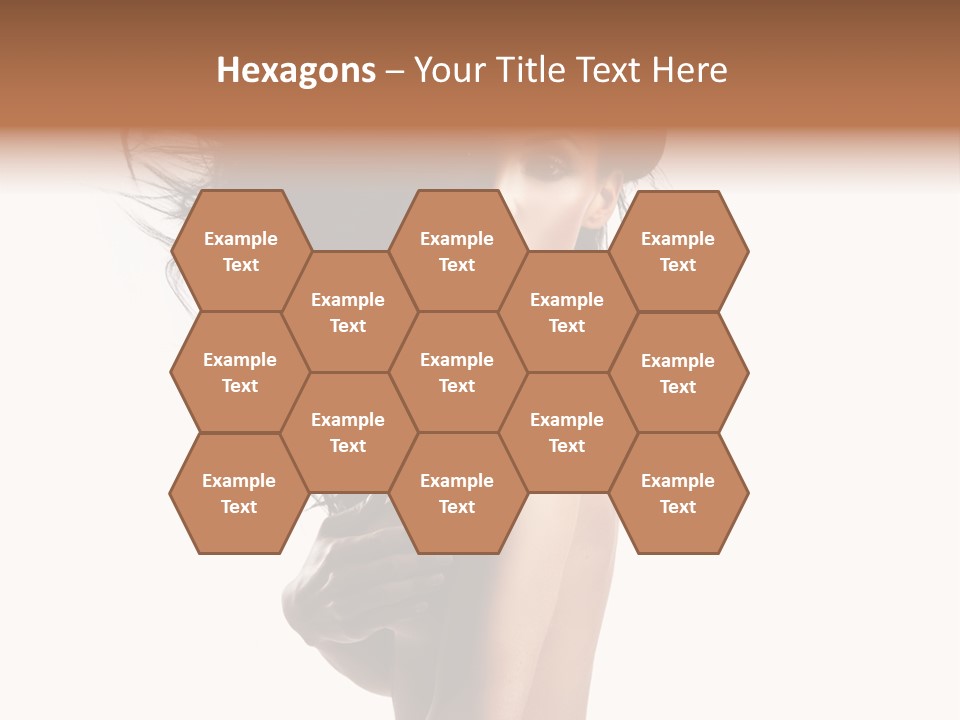 Vogue Figure Lady PowerPoint Template