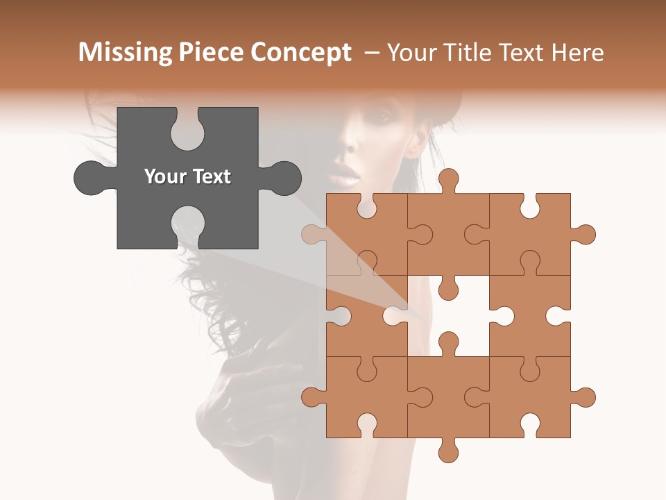 Vogue Figure Lady PowerPoint Template