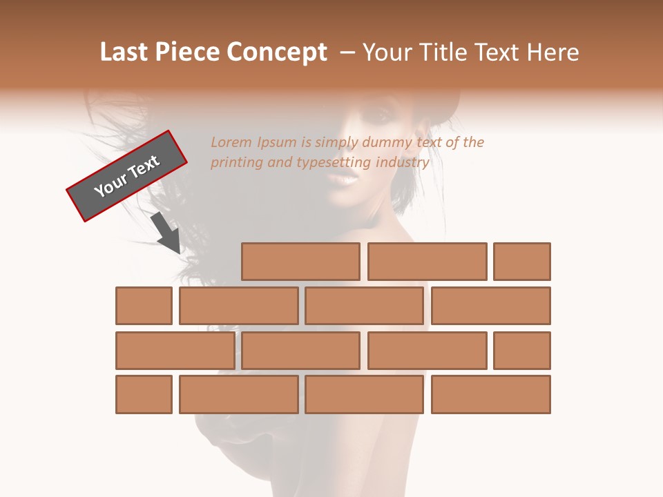 Vogue Figure Lady PowerPoint Template