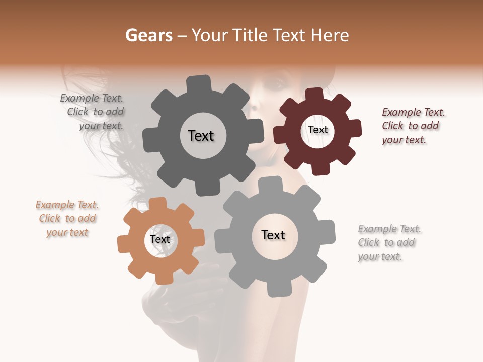 Vogue Figure Lady PowerPoint Template