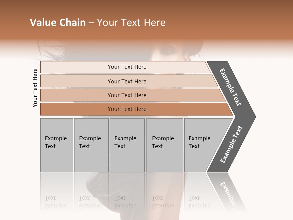 Vogue Figure Lady PowerPoint Template