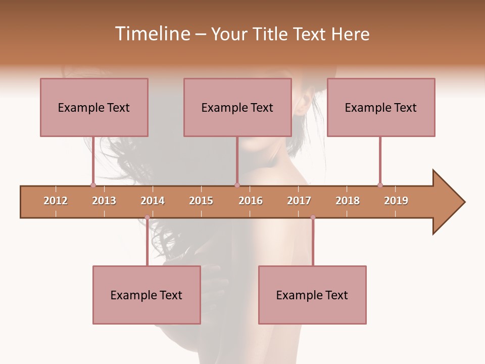 Vogue Figure Lady PowerPoint Template