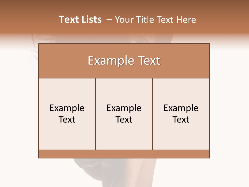 Vogue Figure Lady PowerPoint Template