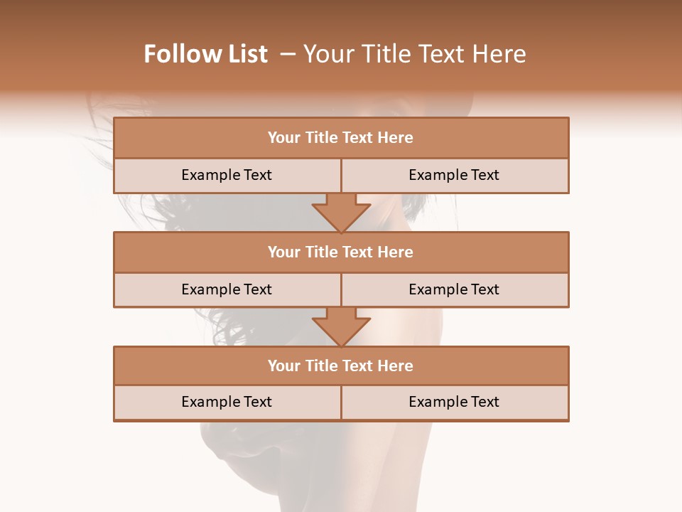 Vogue Figure Lady PowerPoint Template