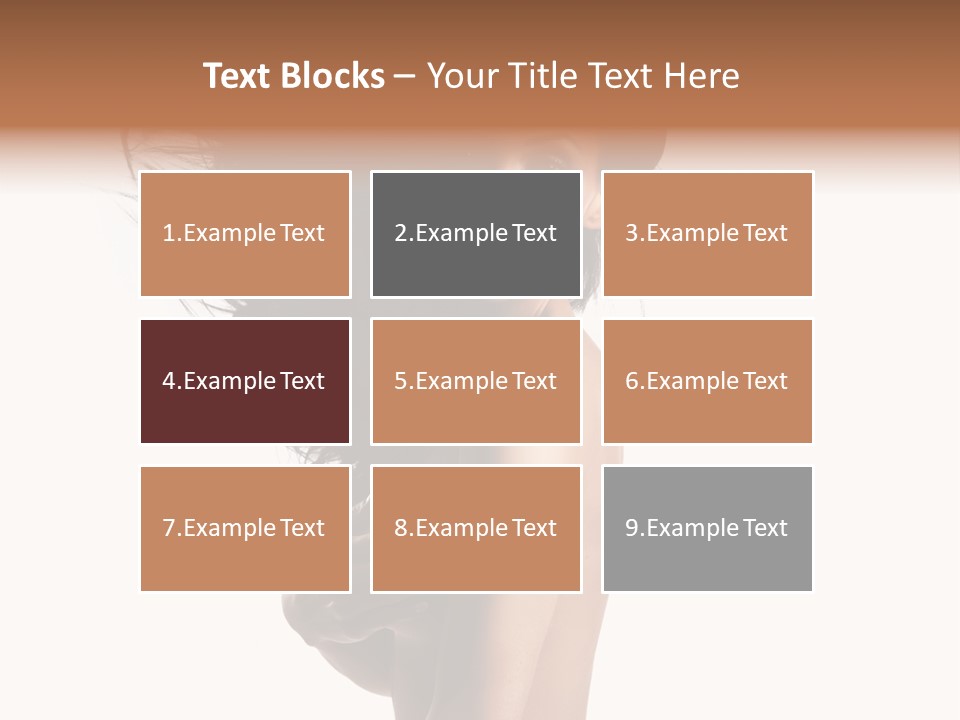 Vogue Figure Lady PowerPoint Template