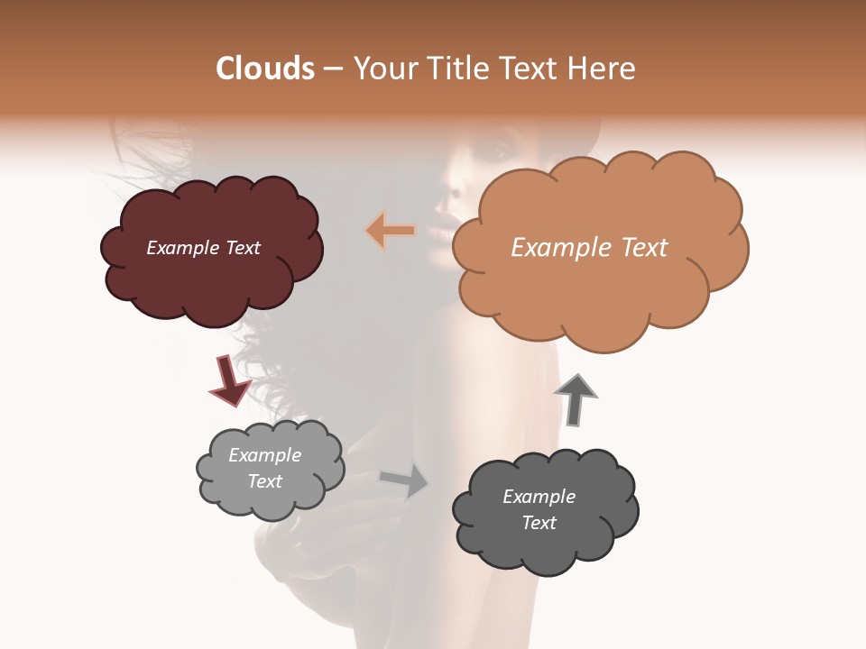 Vogue Figure Lady PowerPoint Template