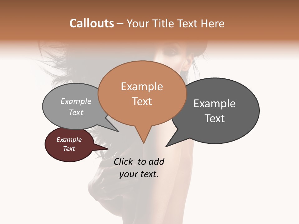 Vogue Figure Lady PowerPoint Template