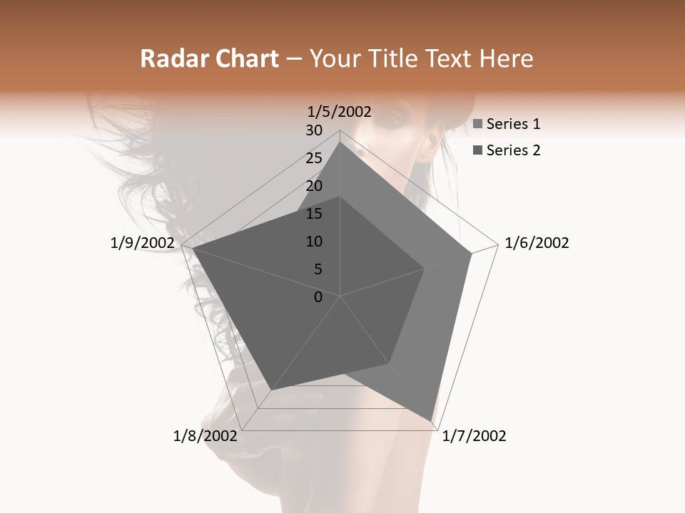 Vogue Figure Lady PowerPoint Template