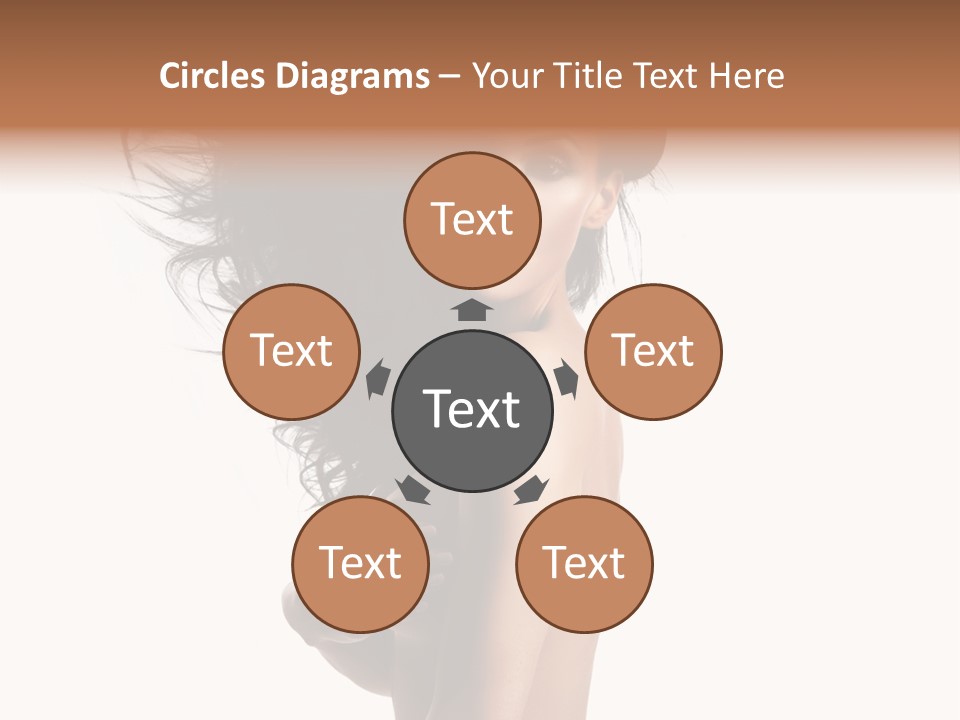 Vogue Figure Lady PowerPoint Template