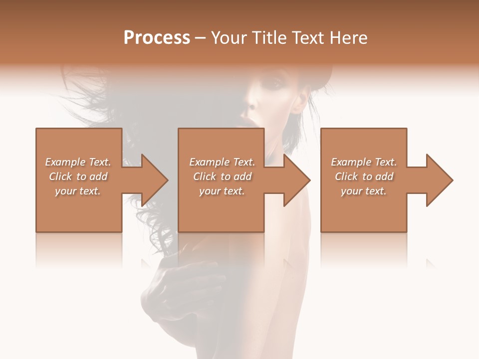 Vogue Figure Lady PowerPoint Template