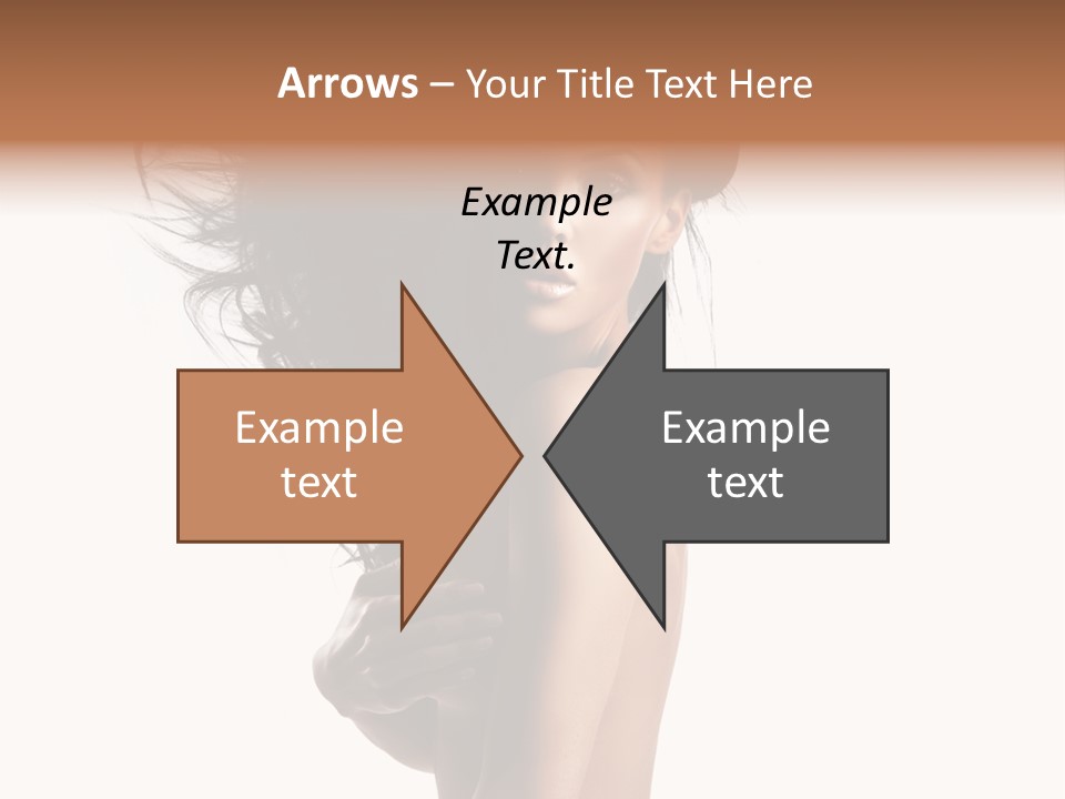 Vogue Figure Lady PowerPoint Template