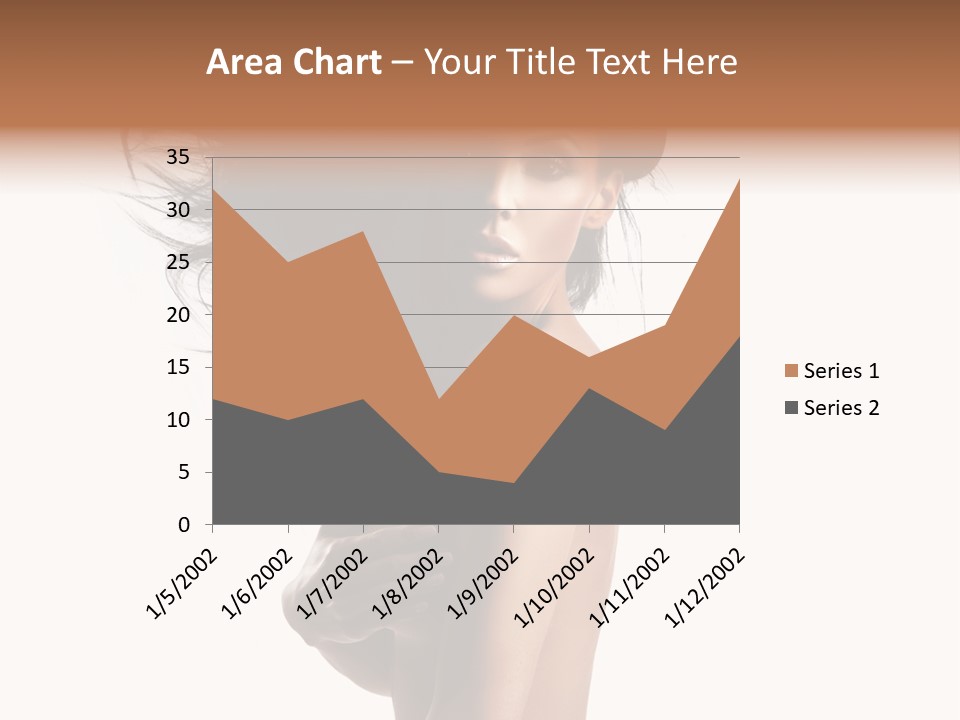 Vogue Figure Lady PowerPoint Template