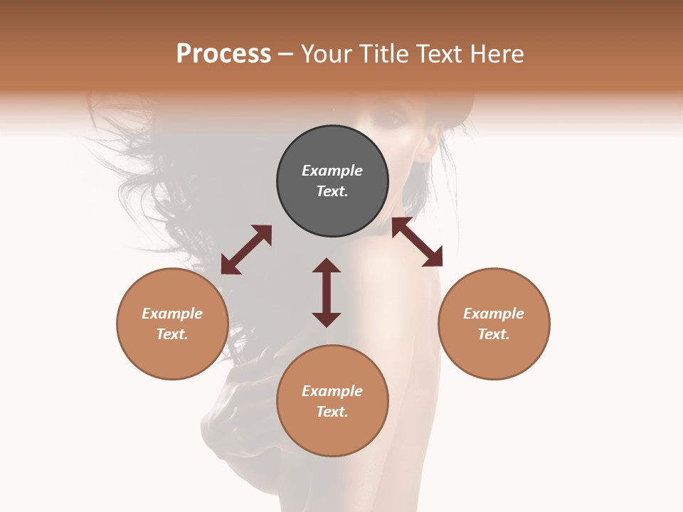 Vogue Figure Lady PowerPoint Template