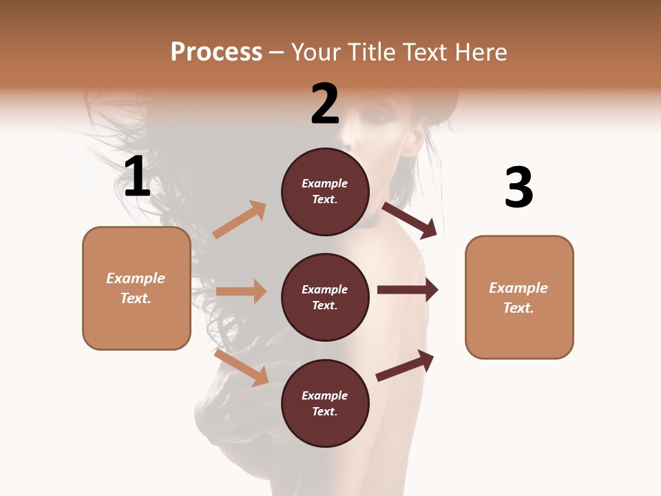Vogue Figure Lady PowerPoint Template
