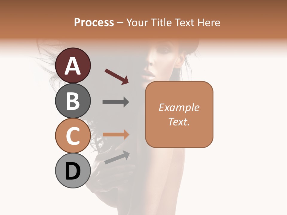 Vogue Figure Lady PowerPoint Template