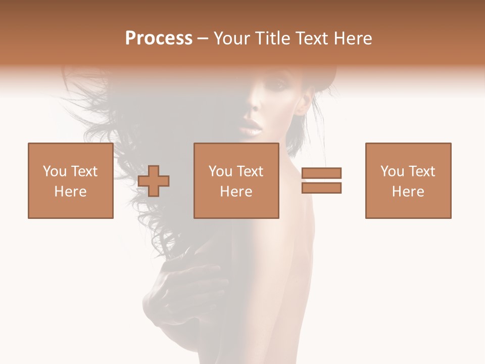 Vogue Figure Lady PowerPoint Template