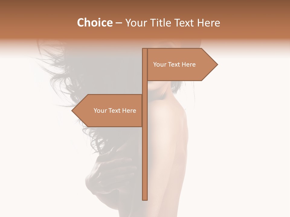 Vogue Figure Lady PowerPoint Template