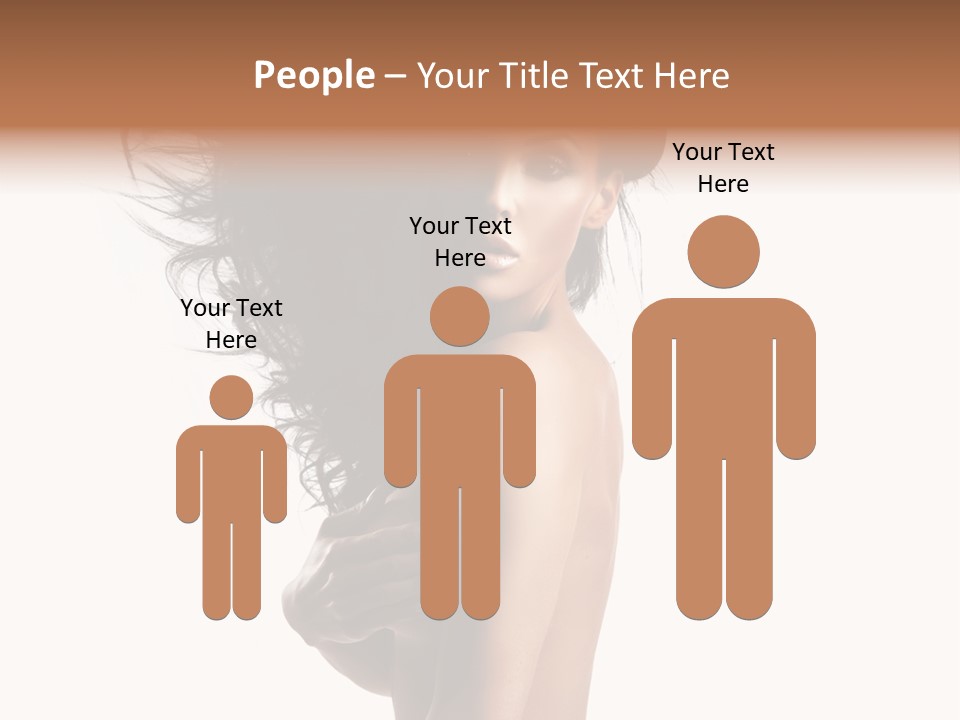 Vogue Figure Lady PowerPoint Template