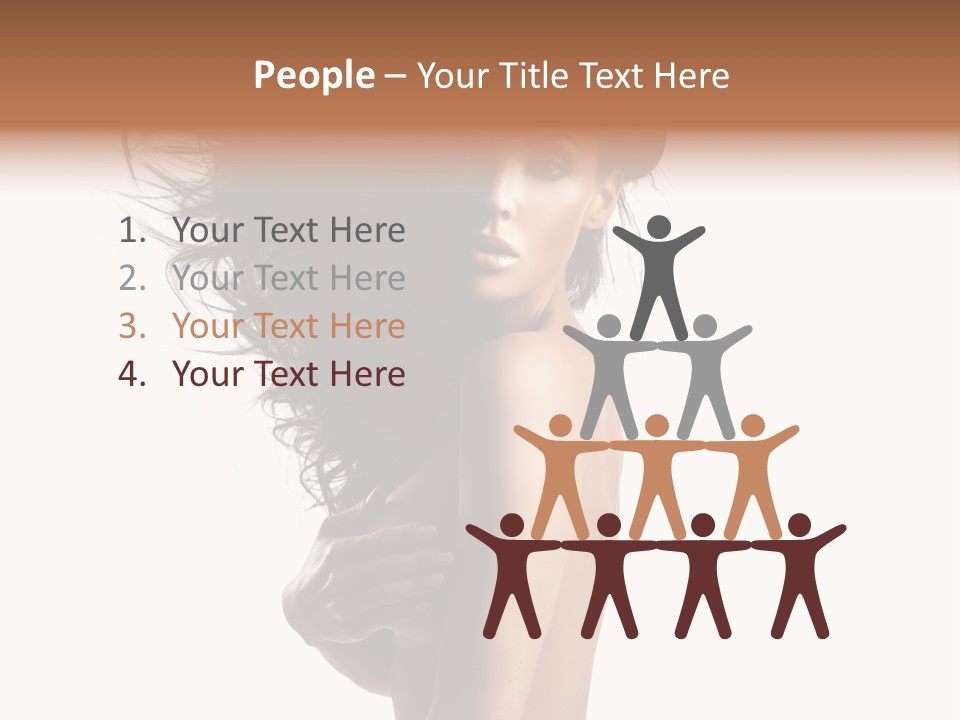 Vogue Figure Lady PowerPoint Template