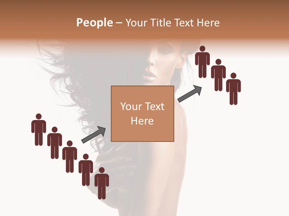 Vogue Figure Lady PowerPoint Template