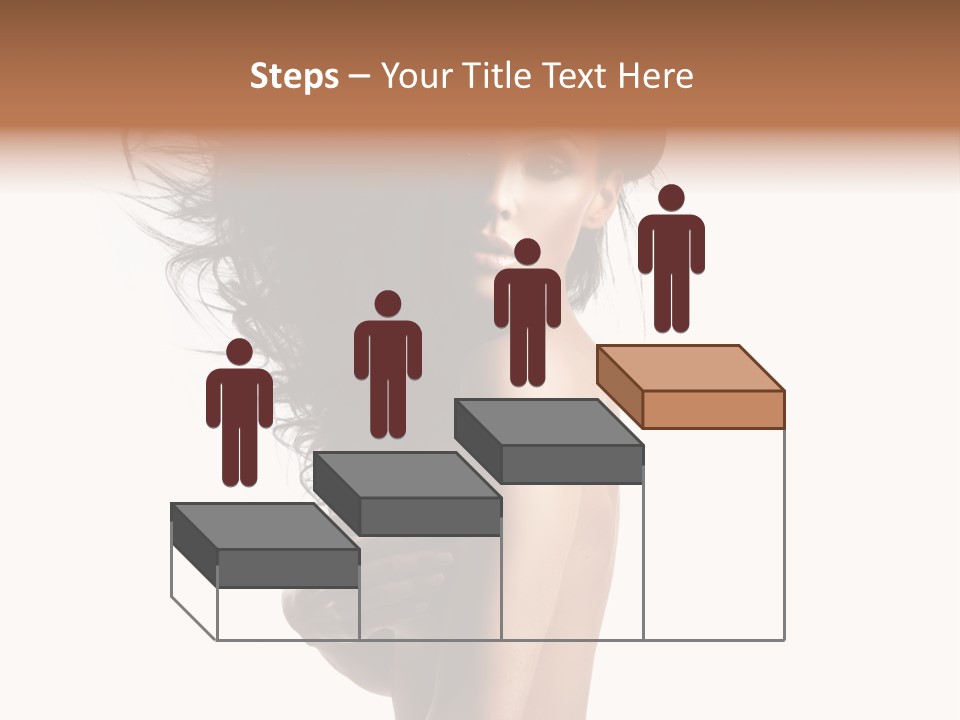 Vogue Figure Lady PowerPoint Template