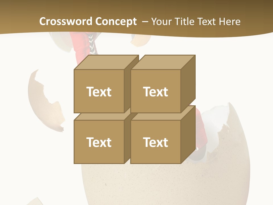 Gloves Baby Beautiful PowerPoint Template