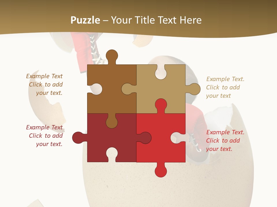 Gloves Baby Beautiful PowerPoint Template