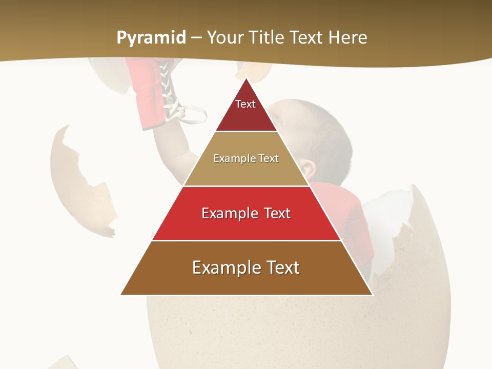 Gloves Baby Beautiful PowerPoint Template