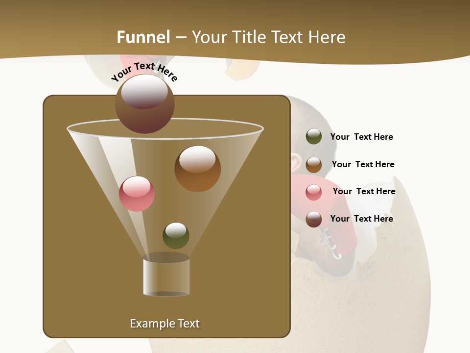 Gloves Baby Beautiful PowerPoint Template