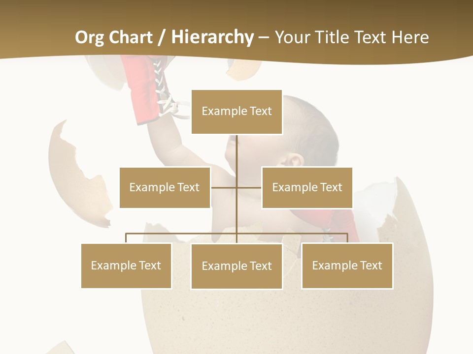 Gloves Baby Beautiful PowerPoint Template