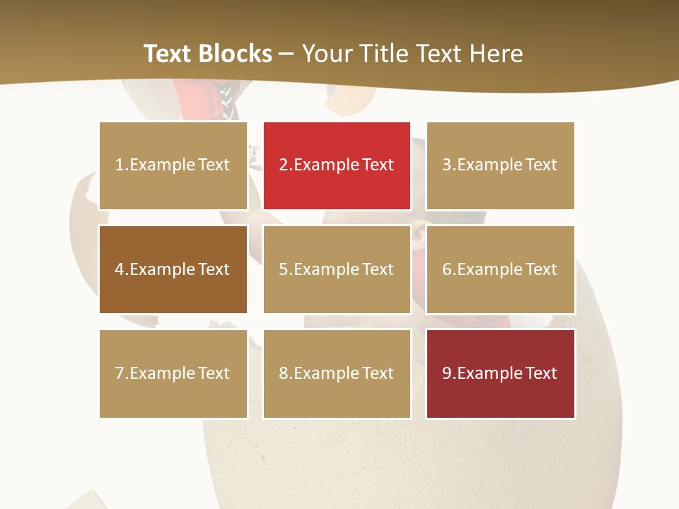 Gloves Baby Beautiful PowerPoint Template