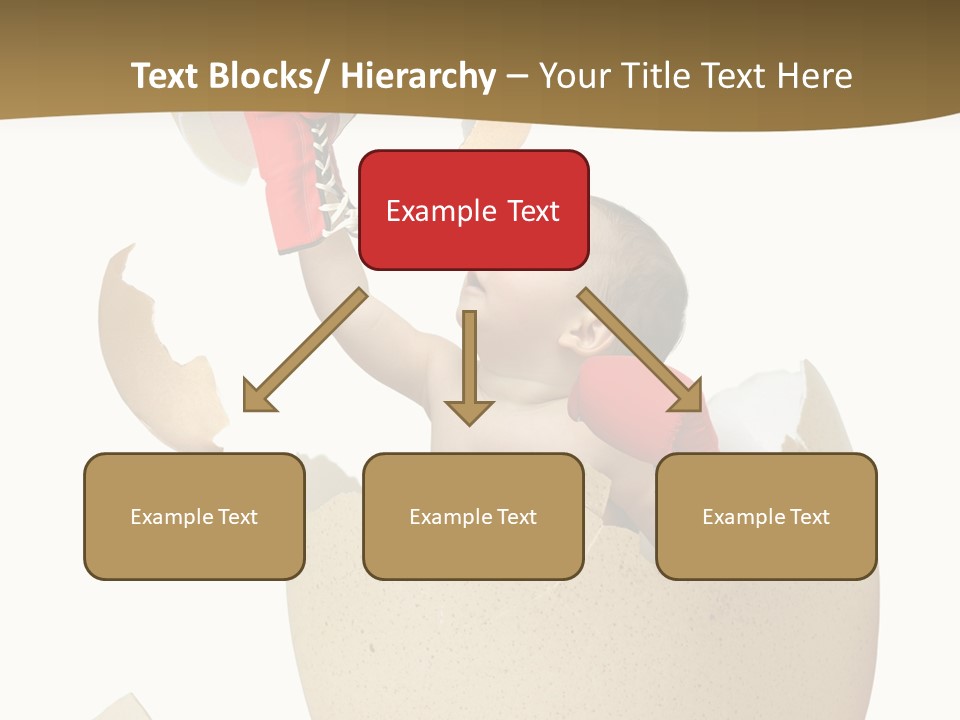 Gloves Baby Beautiful PowerPoint Template