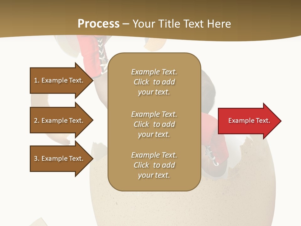 Gloves Baby Beautiful PowerPoint Template