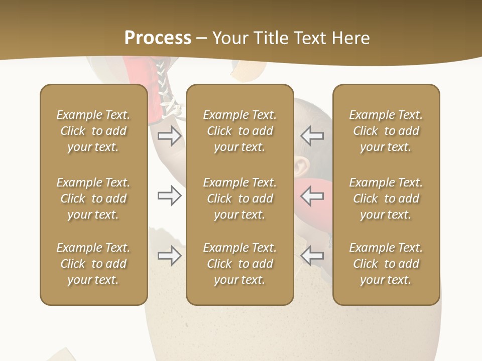 Gloves Baby Beautiful PowerPoint Template