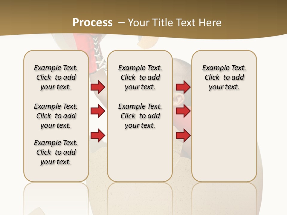 Gloves Baby Beautiful PowerPoint Template
