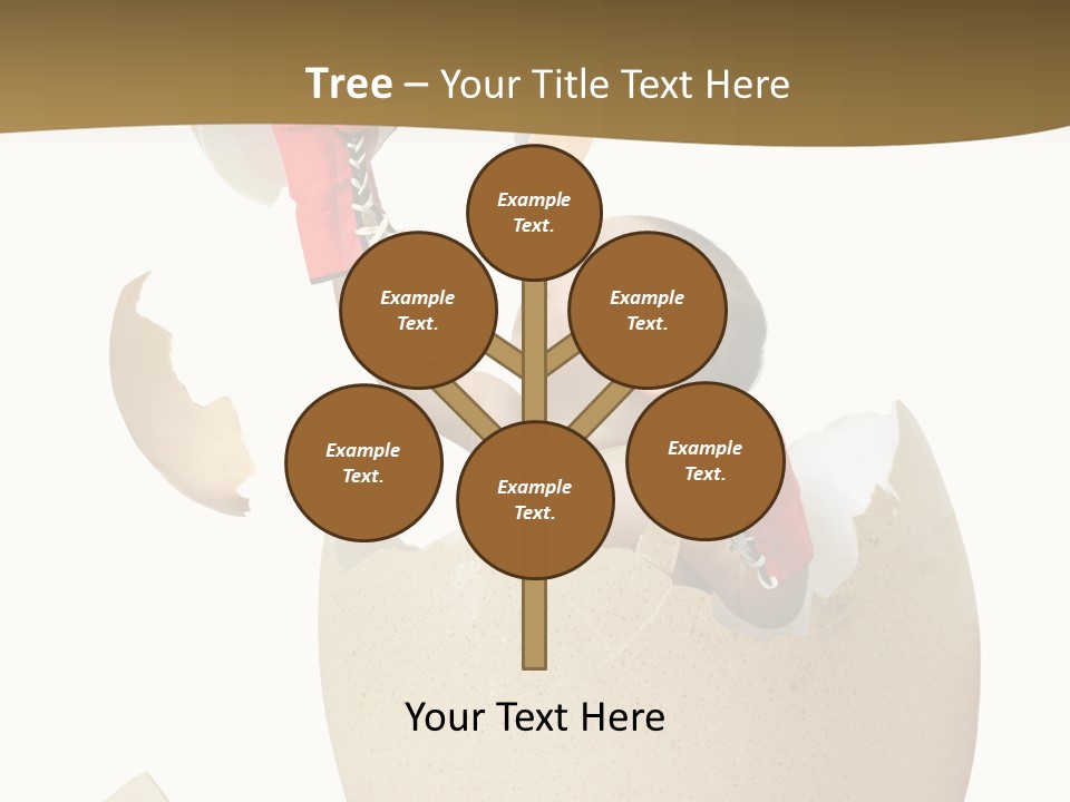 Gloves Baby Beautiful PowerPoint Template