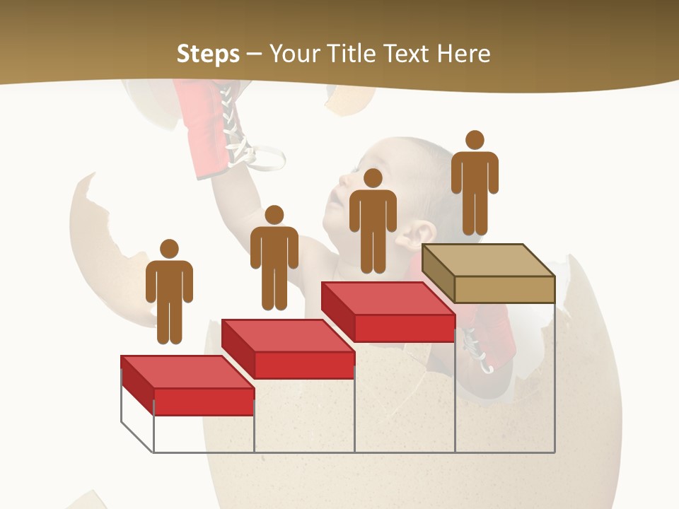 Gloves Baby Beautiful PowerPoint Template