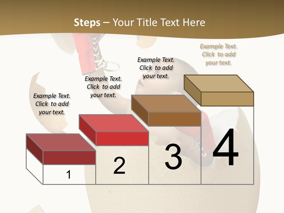 Gloves Baby Beautiful PowerPoint Template