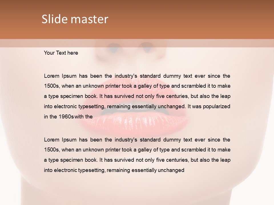 Face Wellness Skincare PowerPoint Template